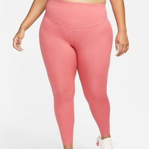 Nike One Luxe 2X Mid-rise 7/8 Pocket Leggings - Gypsy Rose